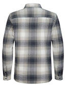 Long Sleeve Check Shirt - Royal Navy