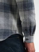 Long Sleeve Check Shirt - Royal Navy