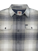 Long Sleeve Check Shirt - Royal Navy