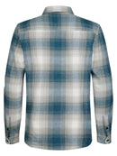 Long Sleeve Check Shirt - Iron Blue