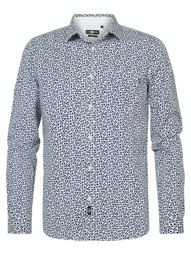 All Over Print Shirt - Dusty White