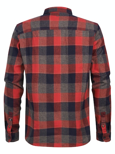 LongSleeve Check Shirt - Garnet