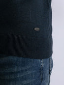 Plain 1/4 Zip Jumper - Midnight Navy