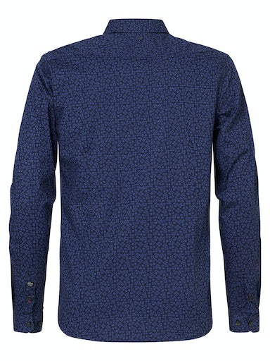 All Over Print Shirt - Midnight Navy