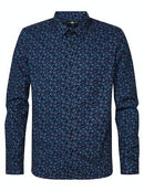 All Over Print Shirt - Midnight Navy