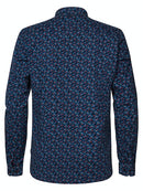 All Over Print Shirt - Midnight Navy