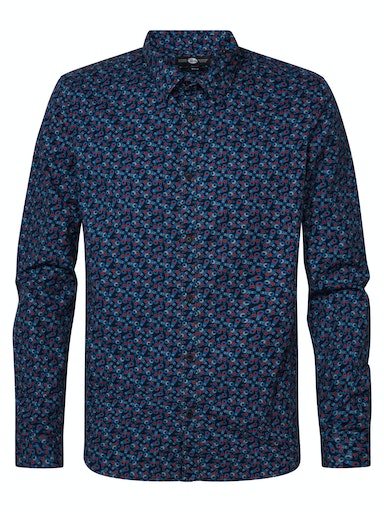 All Over Print Shirt - Midnight Navy