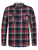 LongSleeve Check Shirt - Bullseye Red