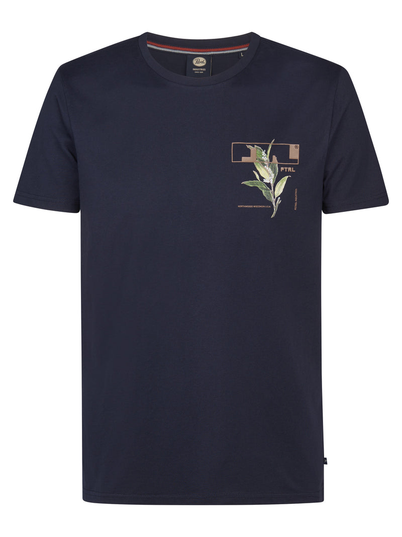 Print T-Shirt - Royal Navy