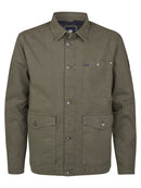 Denim Jacket - Army Green