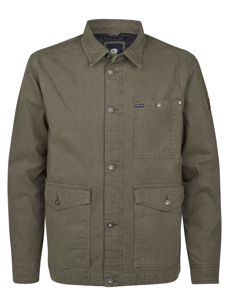 Denim Jacket - Army Green