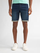Denim Shorts - Dark Steel