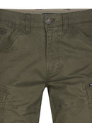 Non Denim Cargo - Army Green