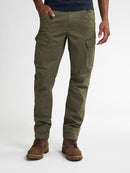 Non Denim Cargo - Army Green