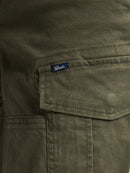 Non Denim Cargo - Army Green