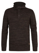 3 Button Jumper - Cedar Brown