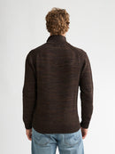 3 Button Jumper - Cedar Brown