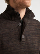 3 Button Jumper - Cedar Brown