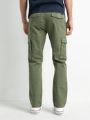 Non Denim Cargo - Dusty Army