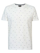 All Over Print T-Shirt - Bright White