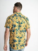 All Over Print Shirt - Yellow Ochre