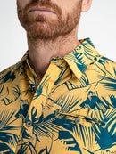All Over Print Shirt - Yellow Ochre