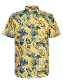 All Over Print Shirt - Yellow Ochre