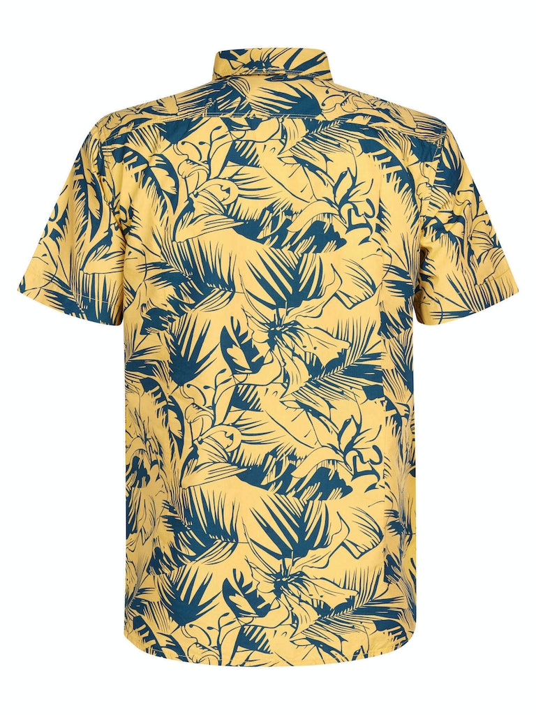 All Over Print Shirt - Yellow Ochre