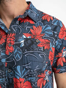 All Over Print Shirt - Midnight Navy