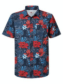 All Over Print Shirt - Midnight Navy