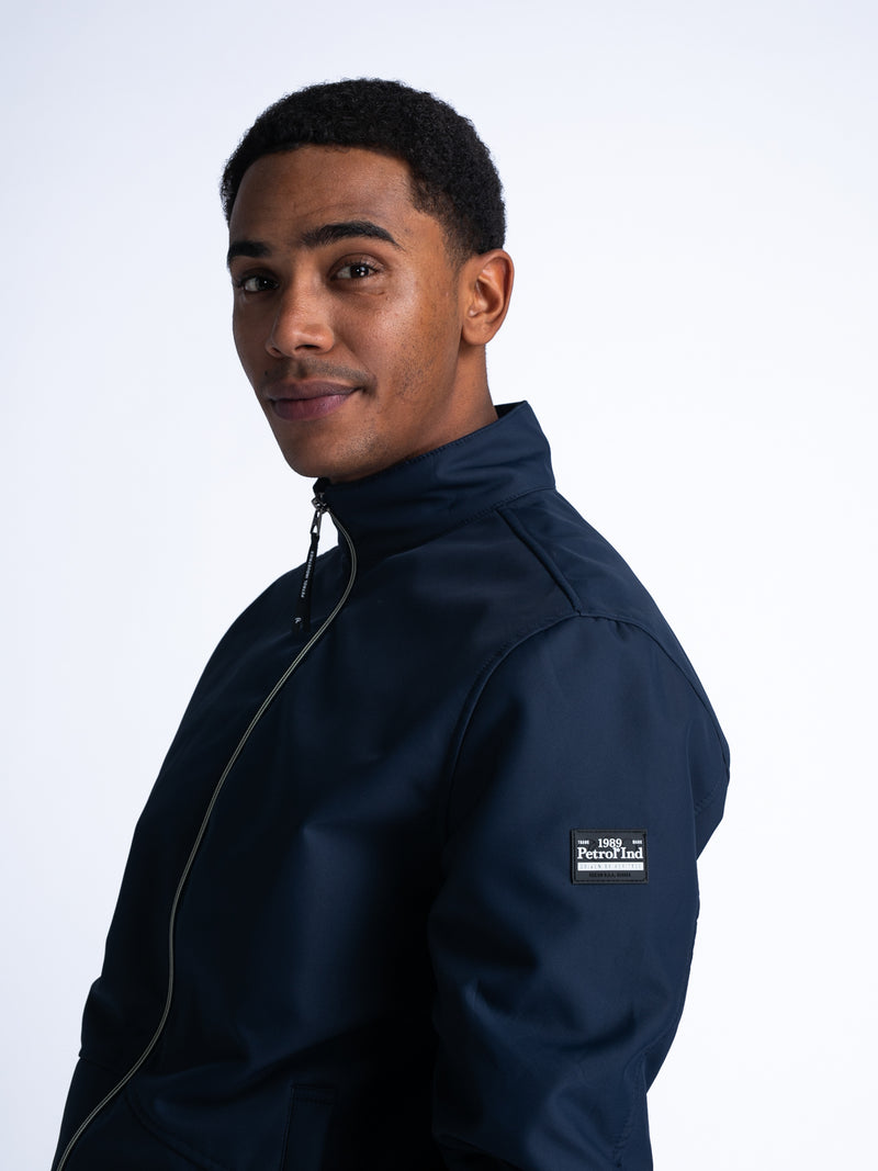 Bomber Jacket - Navy Blue