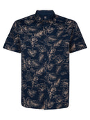 All Over Print Shirt - Navy Blue