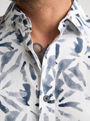 All Over Print Shirt - Chalk White