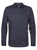 All Over Print Shirt - Navy Blue