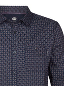 All Over Print Shirt - Navy Blue