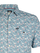 All Over Print Shirt - Marble Blue