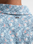 All Over Print Shirt - Marble Blue