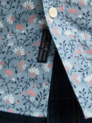 All Over Print Shirt - Marble Blue