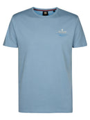 Print T-Shirt - Marble Blue