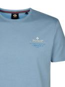 Print T-Shirt - Marble Blue