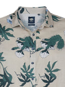 All Over Print Shirt - Light Tan