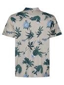All Over Print Shirt - Light Tan