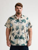 All Over Print Shirt - Light Tan