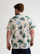 All Over Print Shirt - Light Tan