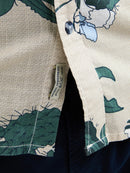 All Over Print Shirt - Light Tan
