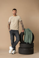 Short Sleeve T-Shirt - Light Tan