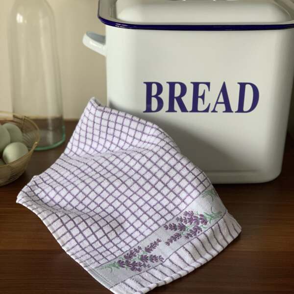 Poli-Dri Jacquard Lavender Tea Towel