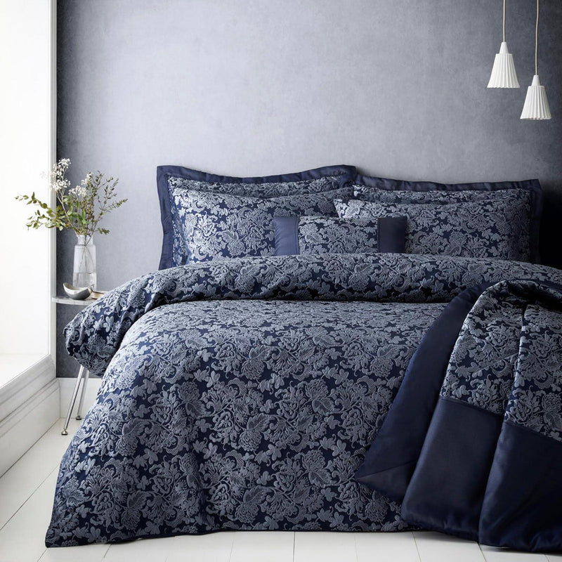 Sandringham Duvet Cover Set - Navy