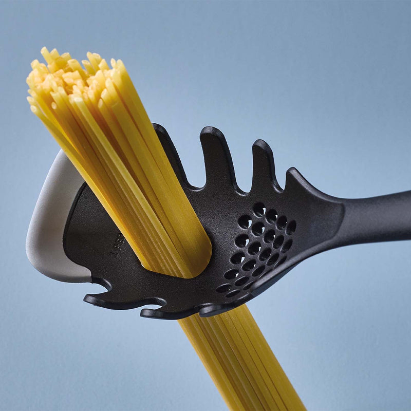 2in1 Pasta Server With Silicone Edge - Grey