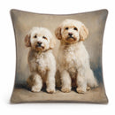 Besties Cleo & Pixie Velvet Cushion